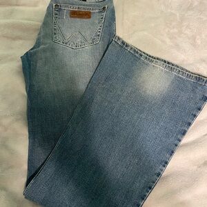 Wrangler Women's Light Blue Flare Jeans